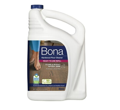 #ad Bona Cleaning Products Mop Refill Wood Floor Cleaner Unscented 128oz US