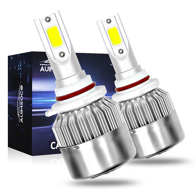 #ad For Ford Police Interceptor Utility 2013 2019 2X White LED Headlight Bulbs White