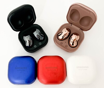 #ad Samsung Galaxy Buds Live R180 True Wireless Earbuds Noise Cancelling Colors SR