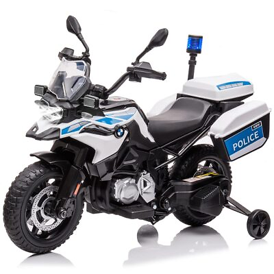 #ad Ride On Police Motorcycle 12V 7Ah Licensed Kids Motorcycle for Tollders MP3