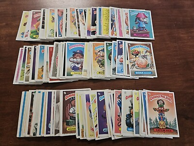 #ad 1986 Series Topps Garbage Pail Kids lot 180 Cards ALL PICTURED