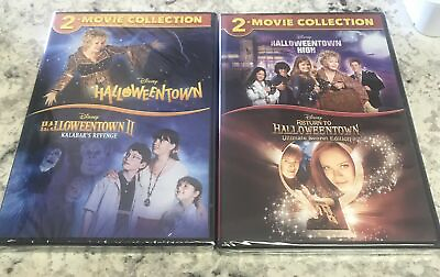 #ad HALLOWEENTOWN 1234 DVD COMPLETE COLLECTION SET NEW II RETURN TO HIGH DISNEY