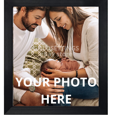 #ad PRINT YOUR IMAGE PICTURE PHOTO W FRAME PRINTING SERVICE ART 8x10 in