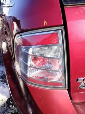 #ad Driver Left Tail Light Silver Shaded Fits 07 10 EDGE 2544573