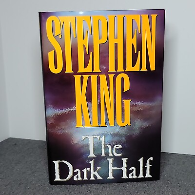 #ad The Dark Half Stephen King 1989 Book Club Edition Hardcover Dust Jacket
