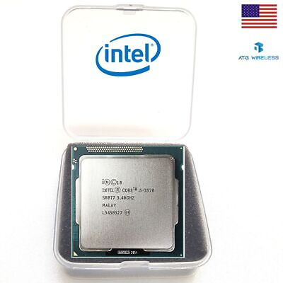 #ad Intel Core i5 3570 @ 3.40GHz QuadCore LGA1155 Socket SR0T7 processor CPU *Tested