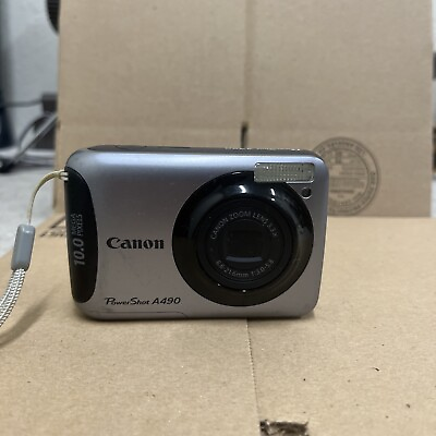 #ad Canon PowerShot A490 Camera ‼️NICE‼️