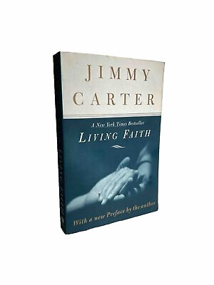 #ad Living Faith by Jimmy Carter Signed Paperback