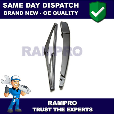 #ad Rampro Fits Nissan Qashqai 2010 Windscreen Wiper Arm Blade Rear