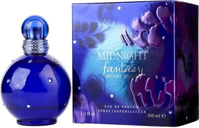 #ad Midnight Fantasy by Britney Spears perfume for women EDP 3.3 3. oz New in Box