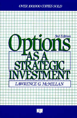 #ad Options as a Strategic Investment Third Edition Hardcover GOOD