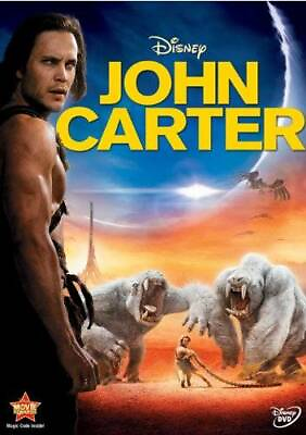 #ad John Carter DVD By Taylor KitschLynn Collins VERY GOOD