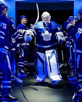 #ad #ad Ilya Samsonov Playoff Pre Game Toronto Maple Leafs 8x10 NHL Hockey Photo