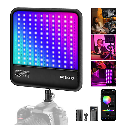#ad NEEWER RGB LED Video Light Panel Lighting Kit with APP 2.4G Remote Control