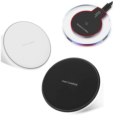 #ad Wireless Fast Charger Dock Charging Pad For iPhone 8 8Plus X XS XR XS Max