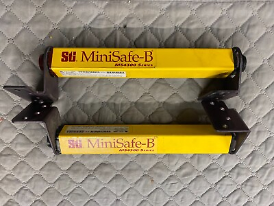 #ad STI Mini Safe B MS4300 Series Light Curtain 10quot; Transmitter amp; Receiver MS4310B