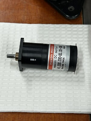 #ad STRONG MAXON GEAR MOTOR WITH 500:1 RATIO CORELESS ARMATURE 5 24 VDC REVERSIBLE
