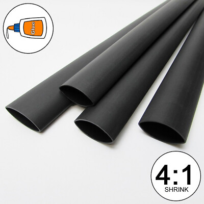 #ad Heat Shrink Tube 4:1 ratio Dual Wall Adhesive Glue Marine lot HeatShrinkBuddy