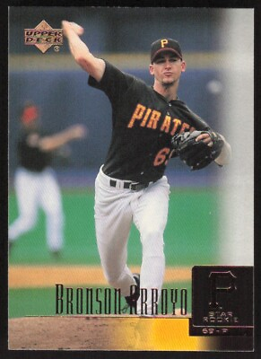 #ad 2001 Upper Deck Star Rookie Bronson Arroyo #21 Pittsburgh Pirates