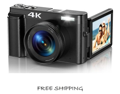 #ad Digital Camera 48MP 60FPS Video HDMI Photo 16x Zoom VLOG w 32G SD