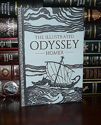 #ad NEW Illustrated Odyssey by Homer Collectible Hardcover Gift