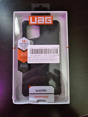 #ad UAG Pathfinder Series Magnetic Case for Samsung Galaxy S24 Ultra Black