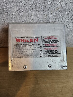 #ad Whelen Strobe Light Power Supply Pack A1610 TS DF 28 28 Volt