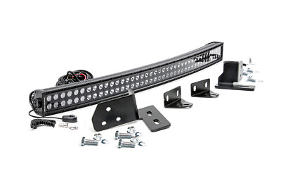 #ad Rough Country 40quot; Black Series LED Bumper Kit for 11 16 Ford Super Duty 70682