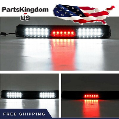 #ad US Fit Ford F150 1998 2003 Black Smoked LED 3rd Tail Brake Light Third Stop Lamp