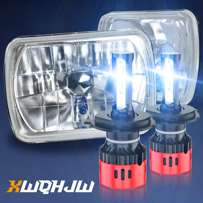 #ad For 1982 1993 Chevy S10 Blazer GMC S15 JEEP LED Projector Headlights