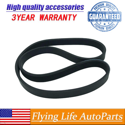#ad EPDM Serpentine Belt 6PK2300 for 1987 2008 Ford GMC Chevrolet Buick 3.4 3.8 5.0L