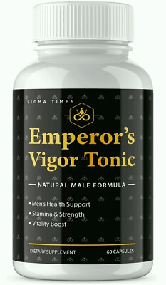 #ad Emperor#x27;s Vigor Tonic All Natural Dietary Supplement to Improve Performance 60ct