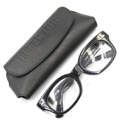 #ad EFFECTOR Sunglasses Fuzz Wellington 8MM Fabric Japan Black 65005693