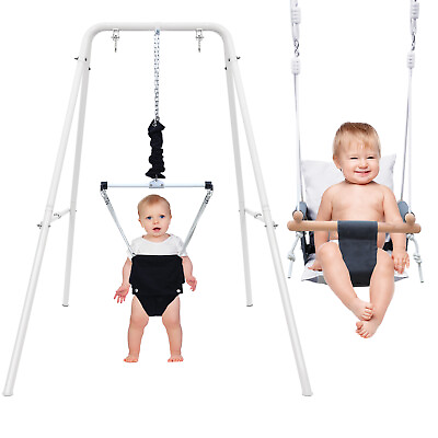 #ad Baby Jumper with StandSwingBaby BouncerBaby Exerciser for Active Baby Jumping