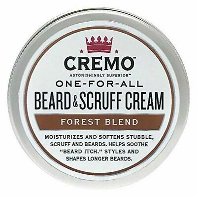 #ad CREMO ONE FOR ALL BEARD amp; SCRUFF CREAM Forest Blend Scent 4 oz