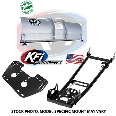 #ad KFI 72quot; Snow Plow Kit Blade Push Tube Mount Yamaha Viking 4x4 amp; VI 2014 2018