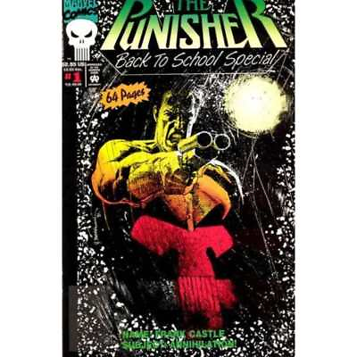 #ad Punisher 1987 series Back to School Special #1 in NM minus. Marvel comics b.