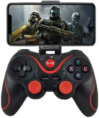 #ad Wireless Bluetooth Mobile Controller Gamepad for IOS Android Tablet Smart Phone