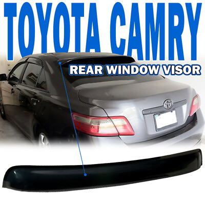 #ad Fits 07 11 Toyota Camry XV40 Sedan OE Rear Roof Window Visor Spoiler Wing Lip