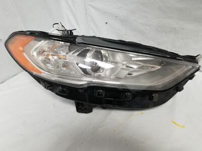 Passenger Headlight Halogen Without LED Accent Fits 17 20 FUSION 92195