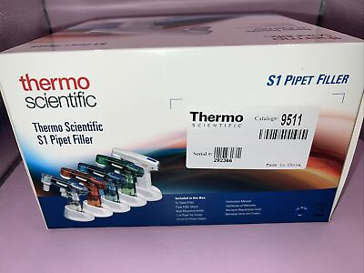 #ad Sealed Thermo Electronic Serological S1 Pipet Filler Pipette 9511 Clear %50 OFF