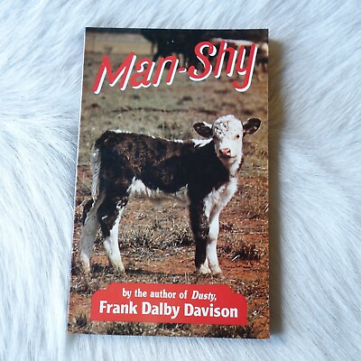 #ad Vintage FRANK DALBY DAVISON Man Shy 1983 Vintage Cow Book Vintage Freedom Book