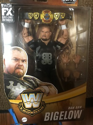 #ad WWE Bam Bam Bigelow Legend Elite 🔥 free shipping WWF ECW WCW AEW