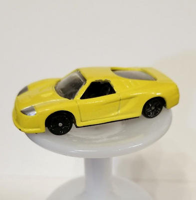 #ad Motor Max #6069 Generic Ferrari Style Sports Car yellow mid engine