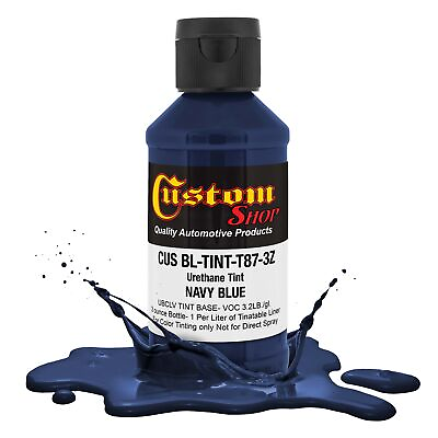 #ad 3 Ounce Navy Blue Federal Color 35048 Urethane Tint Bed Liner Coatings