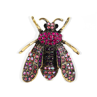 #ad Bee brooch female brooch sweater with pin fixing clothing decoration