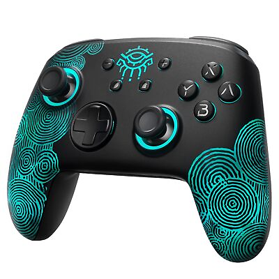 #ad Firefly™ Luminous Pattern Switch Pro Controller Wireless Compatible with Ni...