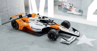 #ad 1:18th Felix Rosenqvist #6 Arrow McLaren 60th Anniversary Triple Crown Indy 500
