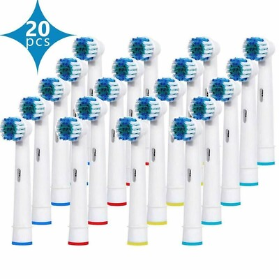 #ad #ad 20PCS Electric Replacement Toothbrush Brush Heads For Braun Oral b SB 17A