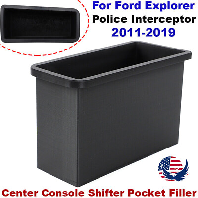 #ad Shifter Pocket Filler For 2011 2019 Ford Explorer Police Interceptor Utility US